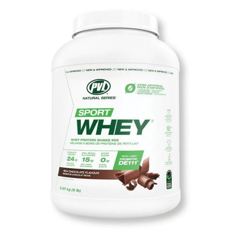 PVL Grass Fed 100% Sports Whey Protein 5lb Chocolate