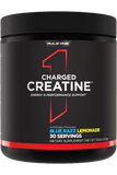 Rule 1 Charged Creatine Blue Razz Lemonade