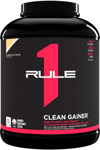 Rule 1 Clean Gainer 5lb / Cookies & Cream