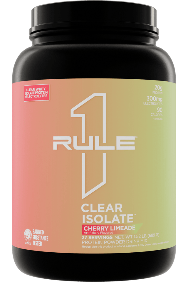 Rule 1 Clear Isolate Protein Water