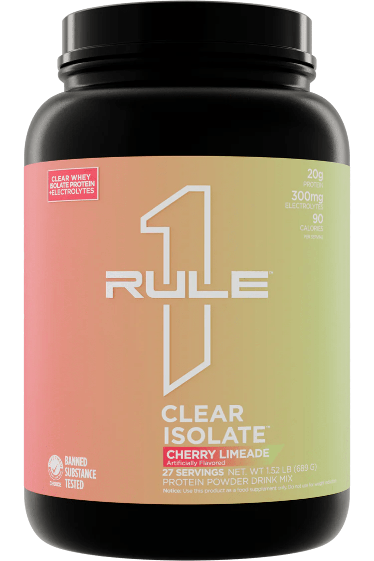 Rule 1 Clear Isolate Protein Water