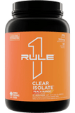 Rule 1 Clear Isolate Protein Water Peach Mango / 27 Serves