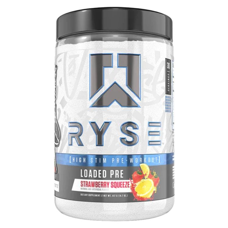 Ryse Loaded Pre Workout Strawberry Squeeze