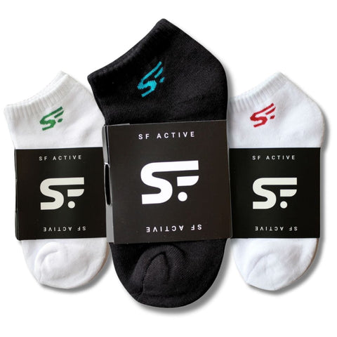 SF Active Cushion Ankle Socks