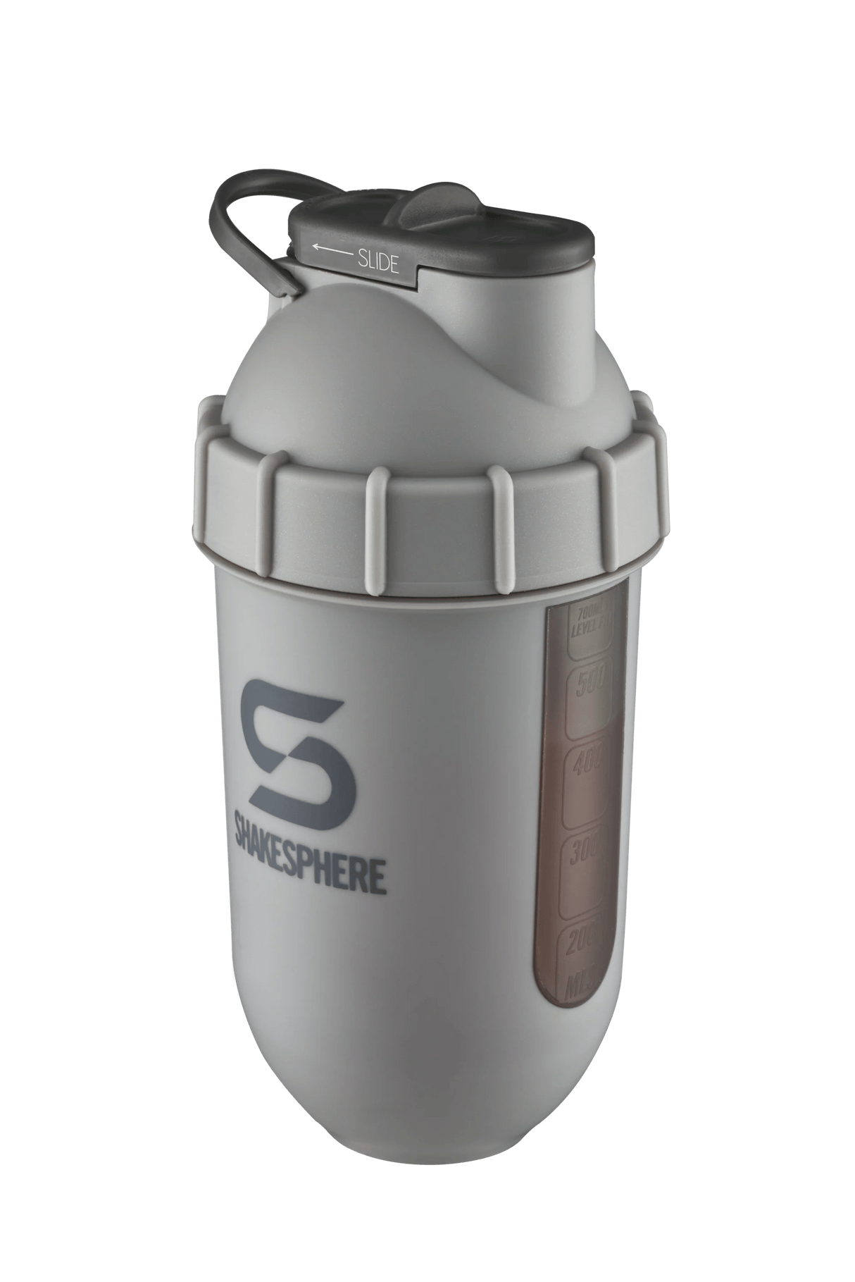 Shakesphere Tumbler View Shaker 700ml Grey & Black