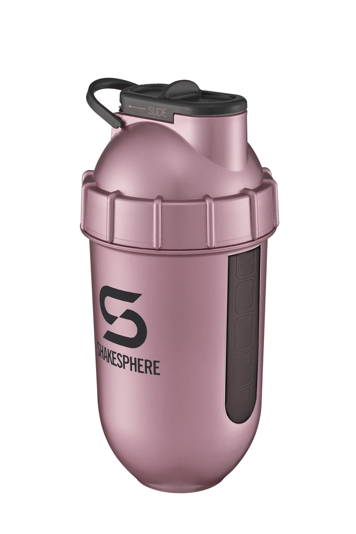 Shakesphere Tumbler View Shaker 700ml Rose Gold & Black