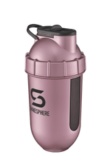 Shakesphere Tumbler View Shaker 700ml Rose Gold & Black