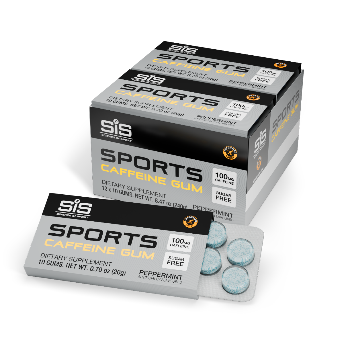 SiS Sports Caffeine Gum