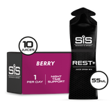 Science in Sport juice drink mix packaging with black bottle and pink box on a white background