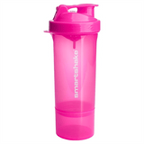 SmartShake 500ml Slim Shaker Pink