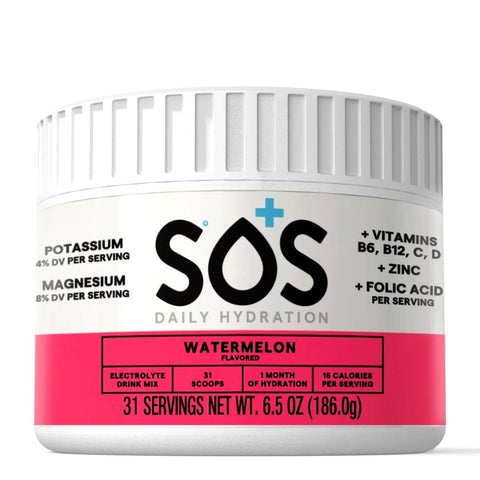 SOS Daily Hydration Electrolyte Tub Watermelon