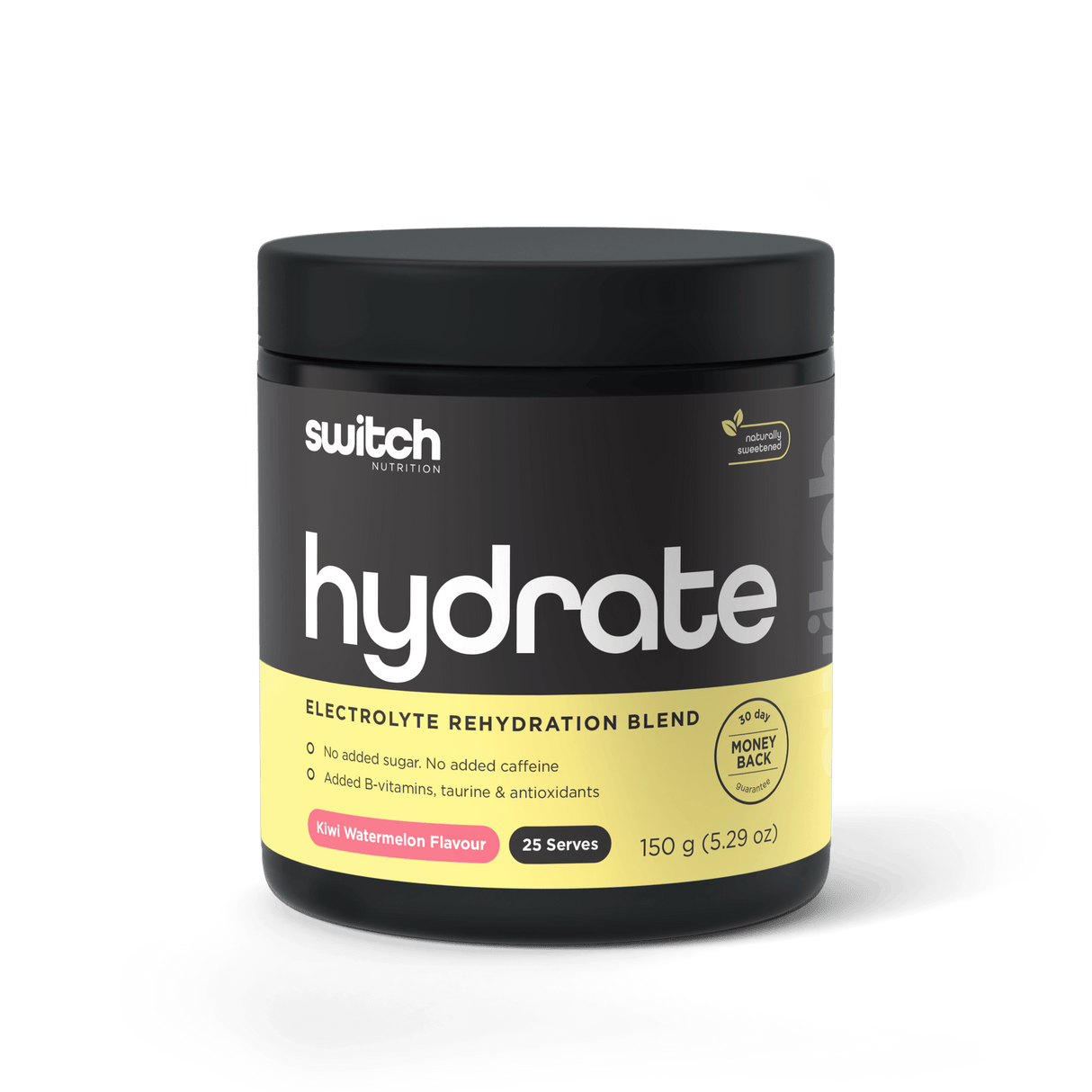 Switch Nutrition Hydrate Sugar-Free Electrolytes Kiwi Watermelon / Tub