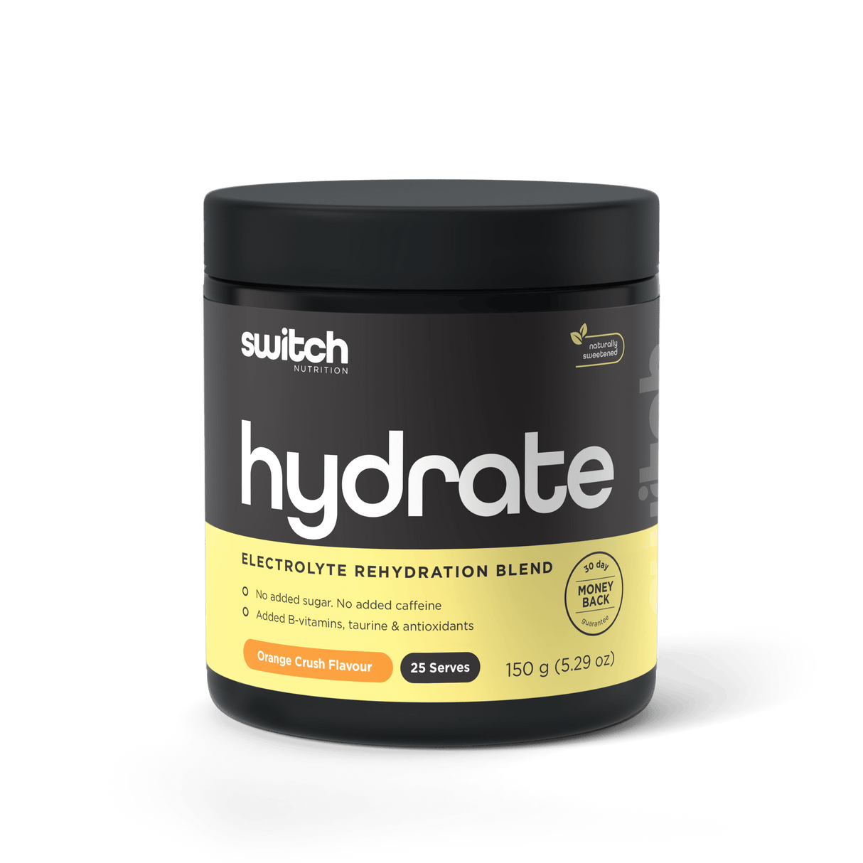 Switch Nutrition Hydrate Sugar-Free Electrolytes Orange Crush / Tub