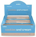 Switch Nutrition Snack Switch Bars Cookies and Cream / 12 Box