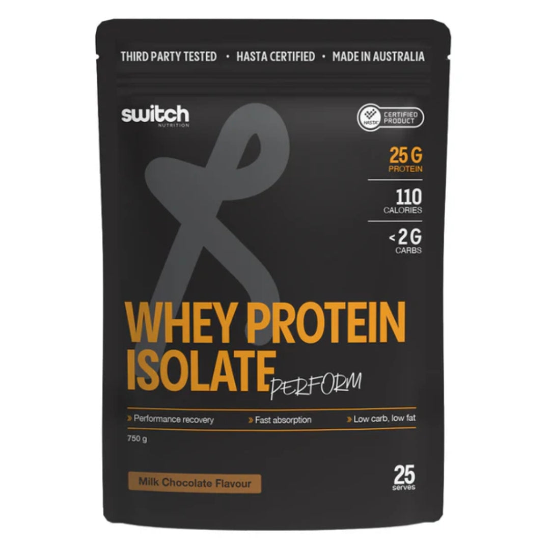 Switch Nutrition Perform Whey Protein Isolate Powder - HASTA