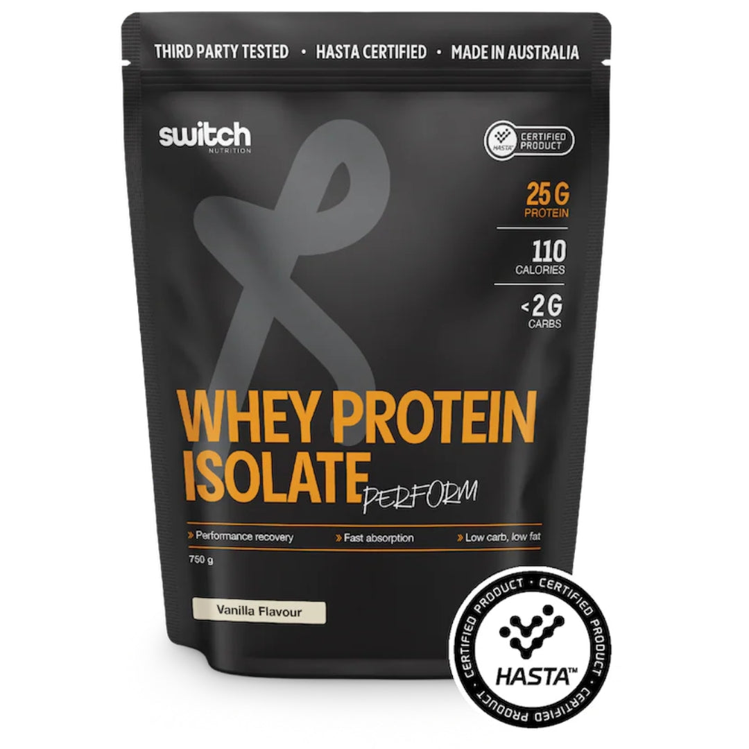 Switch Nutrition Perform Whey Protein Isolate Powder - HASTA