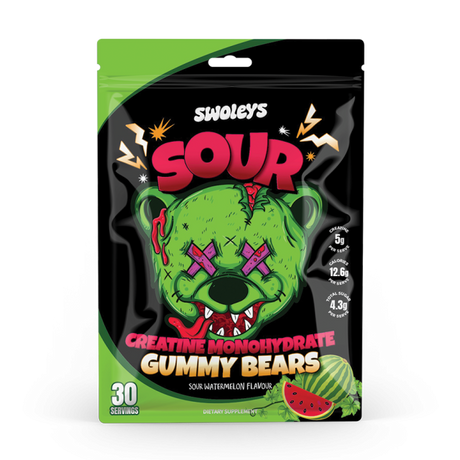 Swoleys Creatine Monohydrate Sour Gummy Bears