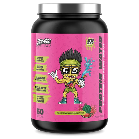 Zombie Labs Shredz H20 Thermogenic Protein Water Wicked Watermelon