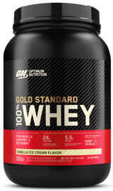 Optimum Nutrition Gold Standard 100% Whey 2lb Vanilla Ice Cream (2lb)