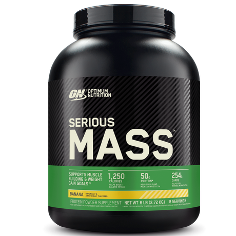 Optimum Nutrition Serious Mass 6lb Banana