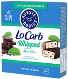 Aussie Bodies Lo Carb Whipped Minis - 4 Pack Mint Choc