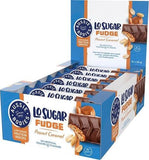 Aussie Bodies Lo Sugar Fudge Bar - Box of 12 Peanut Caramel