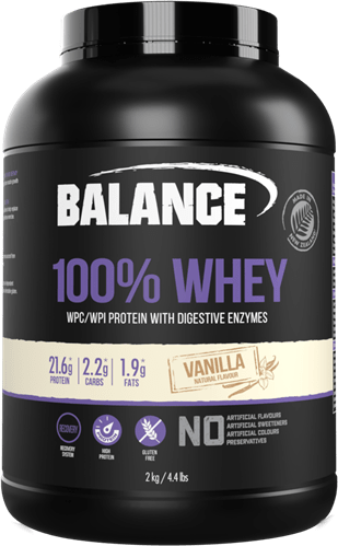 Balance 100% Whey Natural 2kg Vanilla - 2kg