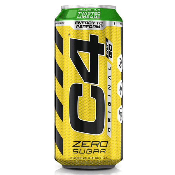 C4 Carbonated RTD - 12 Pack Twisted Limeade