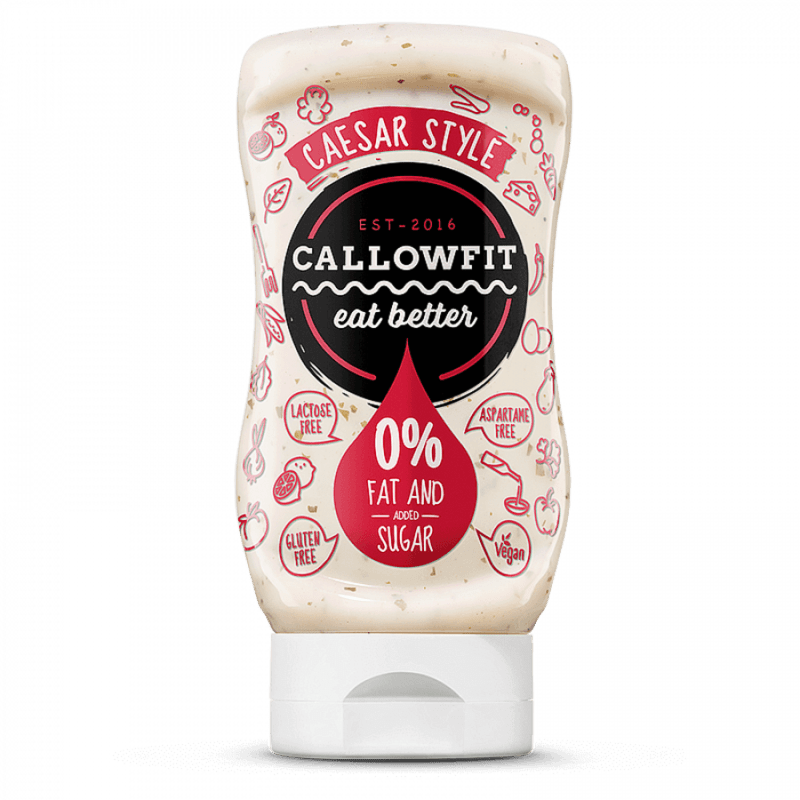 Callowfit Low Carb Caesar Style Dressing 300ml