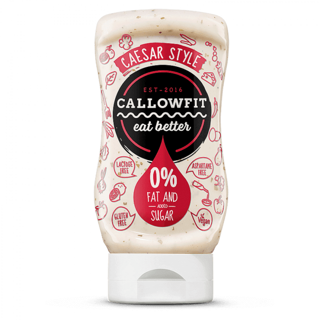 Callowfit Low Carb Caesar Style Dressing 300ml