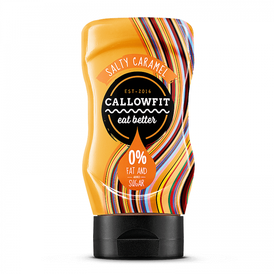 Callowfit Low Carb Salted Caramel Sauce 300ml