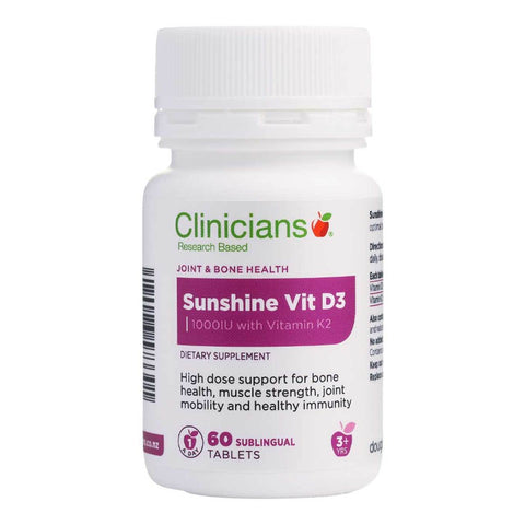 Clinicians Sunshine Vit D3