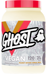 Ghost Vegan Protein Powder 900g Peanut Butter Cereal Milk