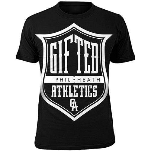 Gifted Athletics Crest Tee Large / White / Black