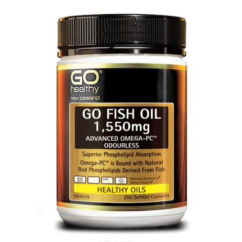 Go Fish Oil 1550mg Advanced Omega-PC 200 caps