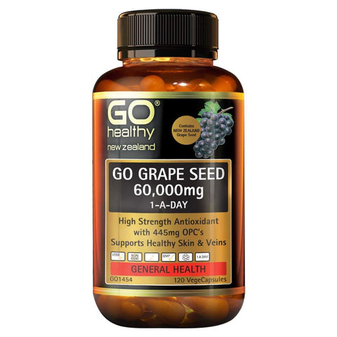 GO Grape Seed 60,000mg 120 caps