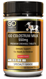 GO Healthy Colostrum Milk 550mg (120 ChewTabs)