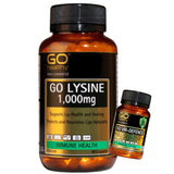 GO Lysine 1000mg 60s