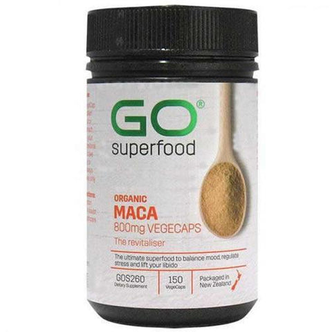 GO Organic Maca 150 VegeCaps