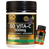 Go Vita-C 500mg Blackcurrant