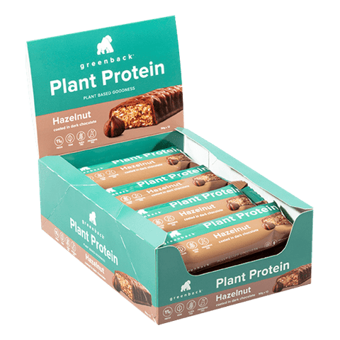 Greenback Plant Based Protein Bars 12 box