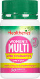 Healtheries Women's Multi with Probiotics Tablets 30 Tabs