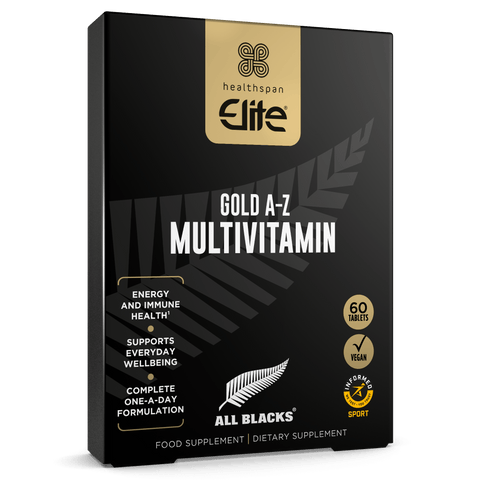 Healthspan Elite All Blacks Gold A-Z MultiVitamin