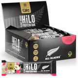 Healthspan Elite All Blacks Plant Based HiLo Bars - 12 Pack White Choc Raspberry