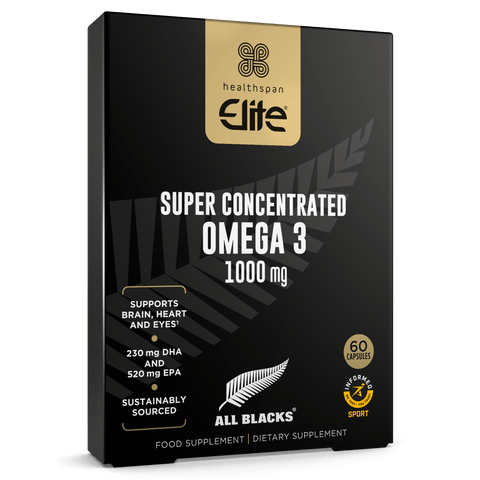 Healthspan Elite All Blacks Super Concentrated Omega 3