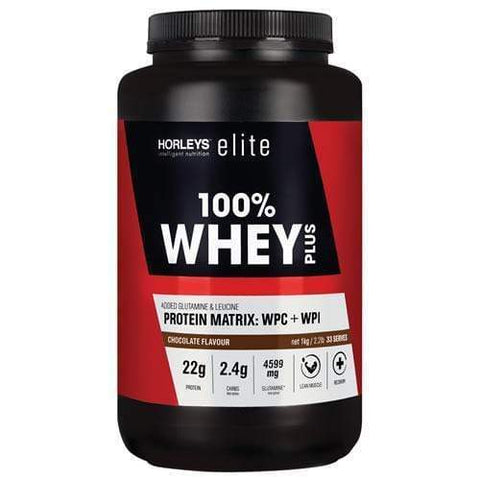 Horleys 100% Whey Plus 1kg Chocolate