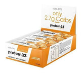 Horleys Protein 33 Low-Carb Bars Box of 12 Salted Caramel & Banana