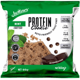 Justines Protein Cookies 12 pack Mint Dark Choc Chip