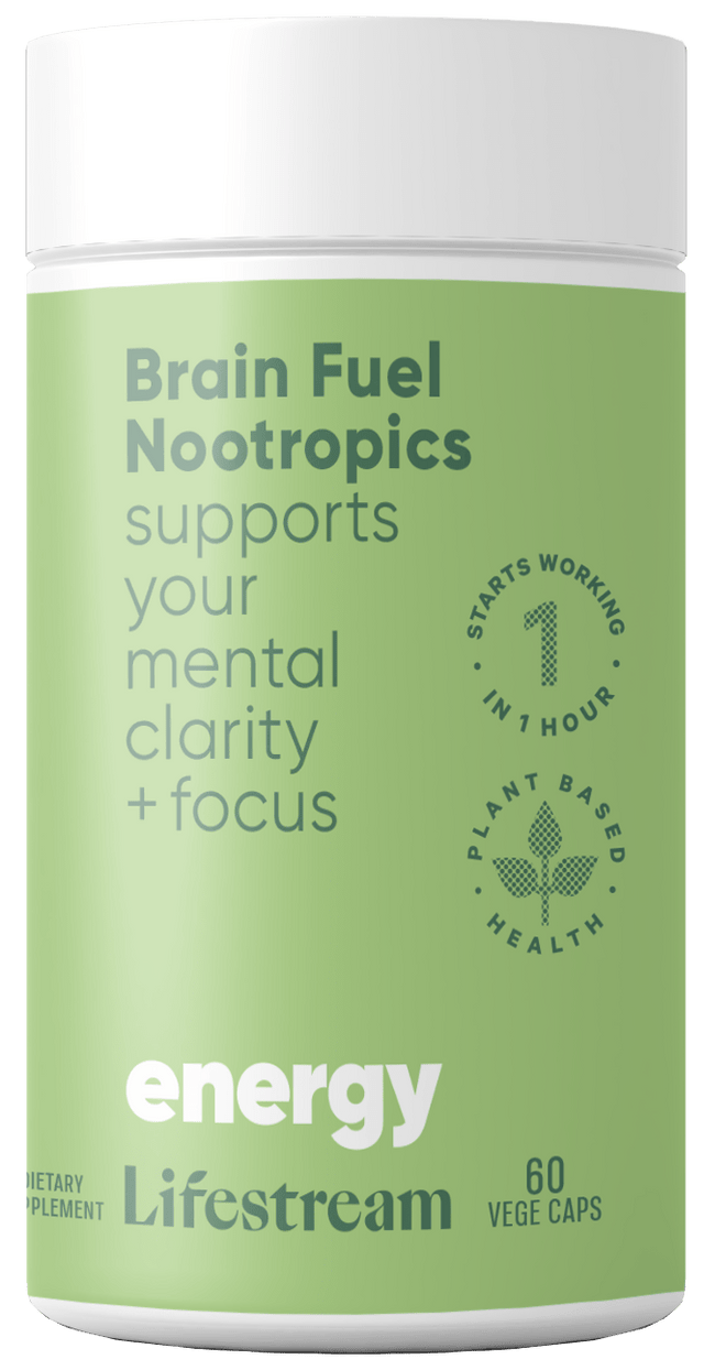 Lifestream Brain Fuel Nootropics - 60 Capsules