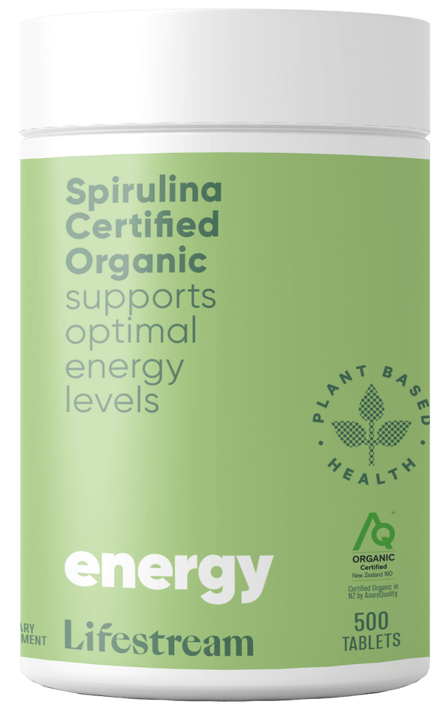 Lifestream Spirulina Certified Organic - 500 Tablets